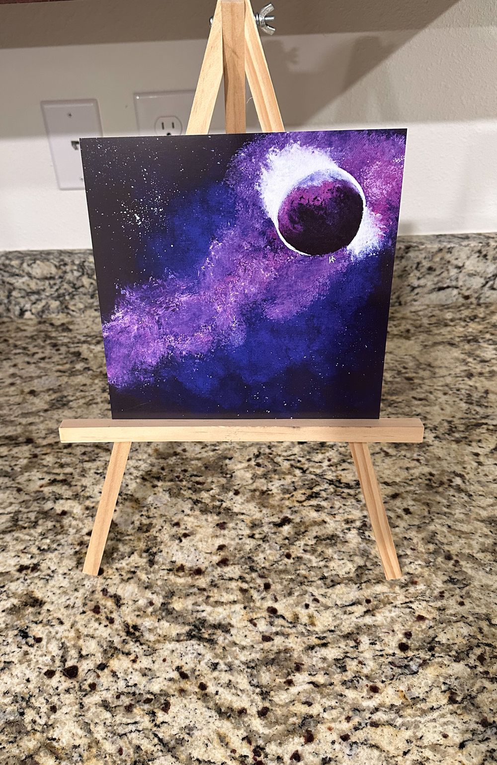 Purple Planet Print
